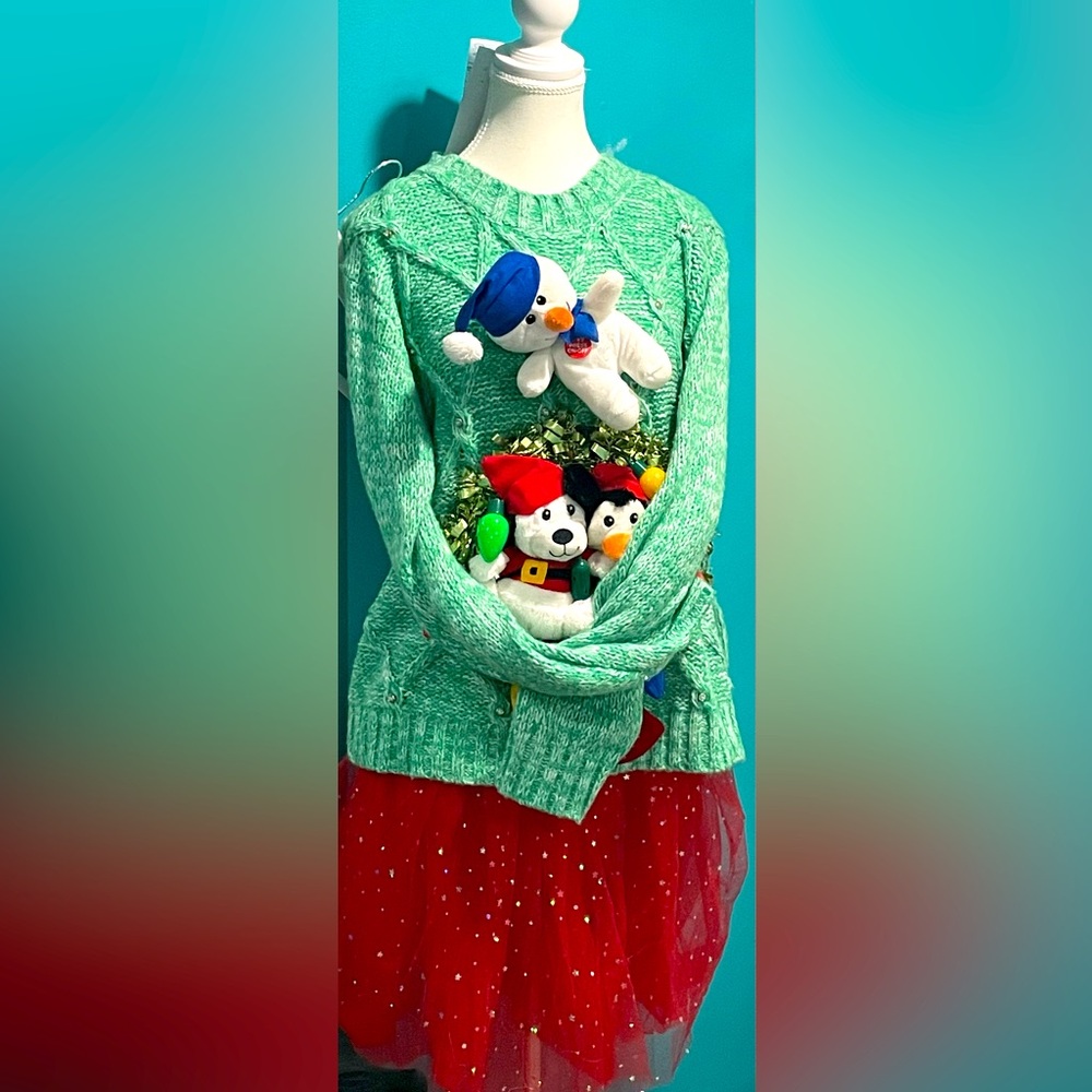 Ugly Sweater/Christmas Outfit XL to XXL EUC (used once)
